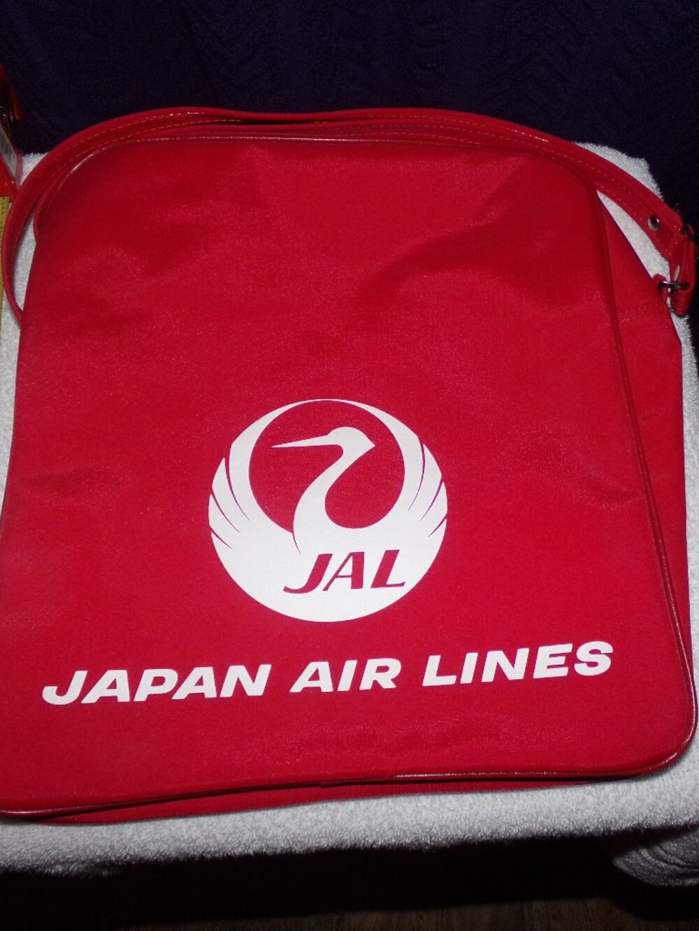 Vintage JAL Japan Air Lines Friendship tour of China Travel Bag